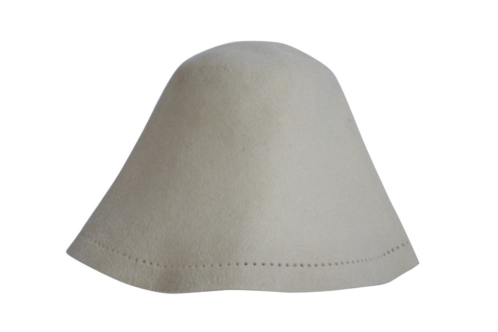 Sauna Hat of Rabbit Fur - Grey