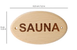 Sauna Door Sign (Plaque)